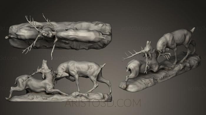 Animal figurines (STKJ_0275) 3D model for CNC machine